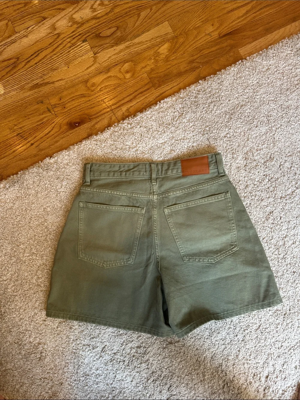 NWT Everlane The A-Line Denim Short